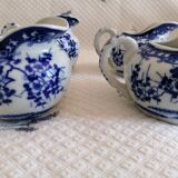 Fine porcelain milk jar made in Japan