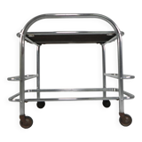 Art Deco serving trolley, chrome-plated, 1920s