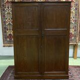 1930s English oak cabinet