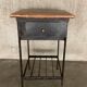 Table de chevet industrielle