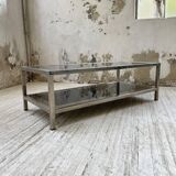 70s Belgo Chrome coffee table