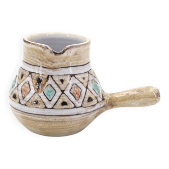 Ceramic pitcher by Jean Claude Malarmey, Vallauris, 1960s
