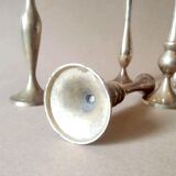 Set of 5 vintage brass soliflores