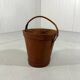 Leather waste paper basket 1960’s