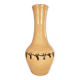 Glazed terracotta vase