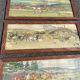 Lot 4 antique prints 1930 art deco signed Harry Eliott hunting scenes