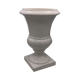 Medici vase in white porcelain