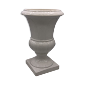 Medici vase in white porcelain