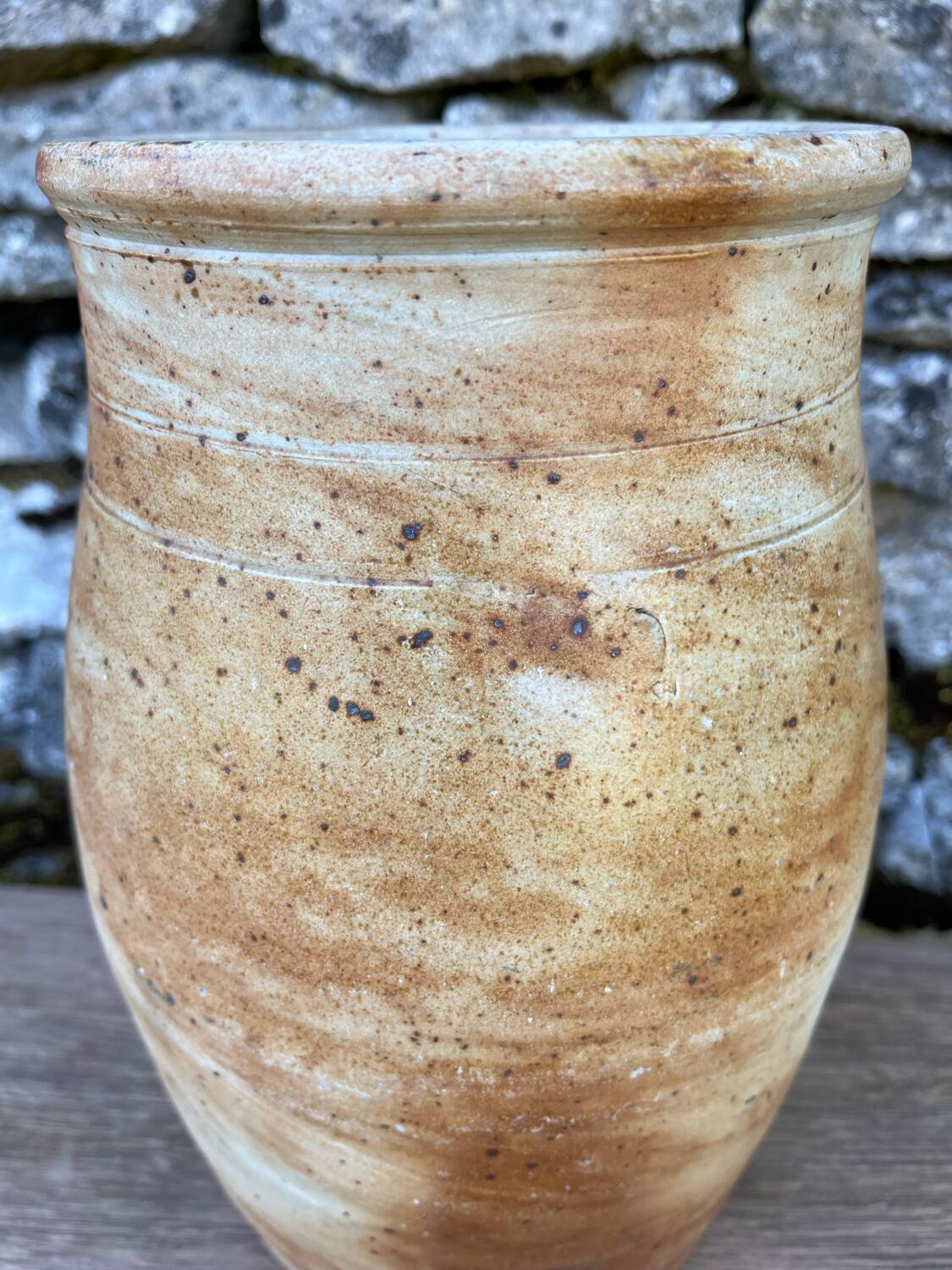 Jar, stoneware jug