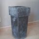 Old zinc vase 70s/80s