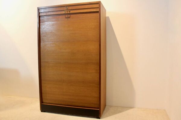 Armoire de rangement de bureau de bibliothèque néerlandaise avec porte coulissante