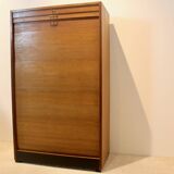 Dutch Library Office Storage Cabinet with Sliding Door