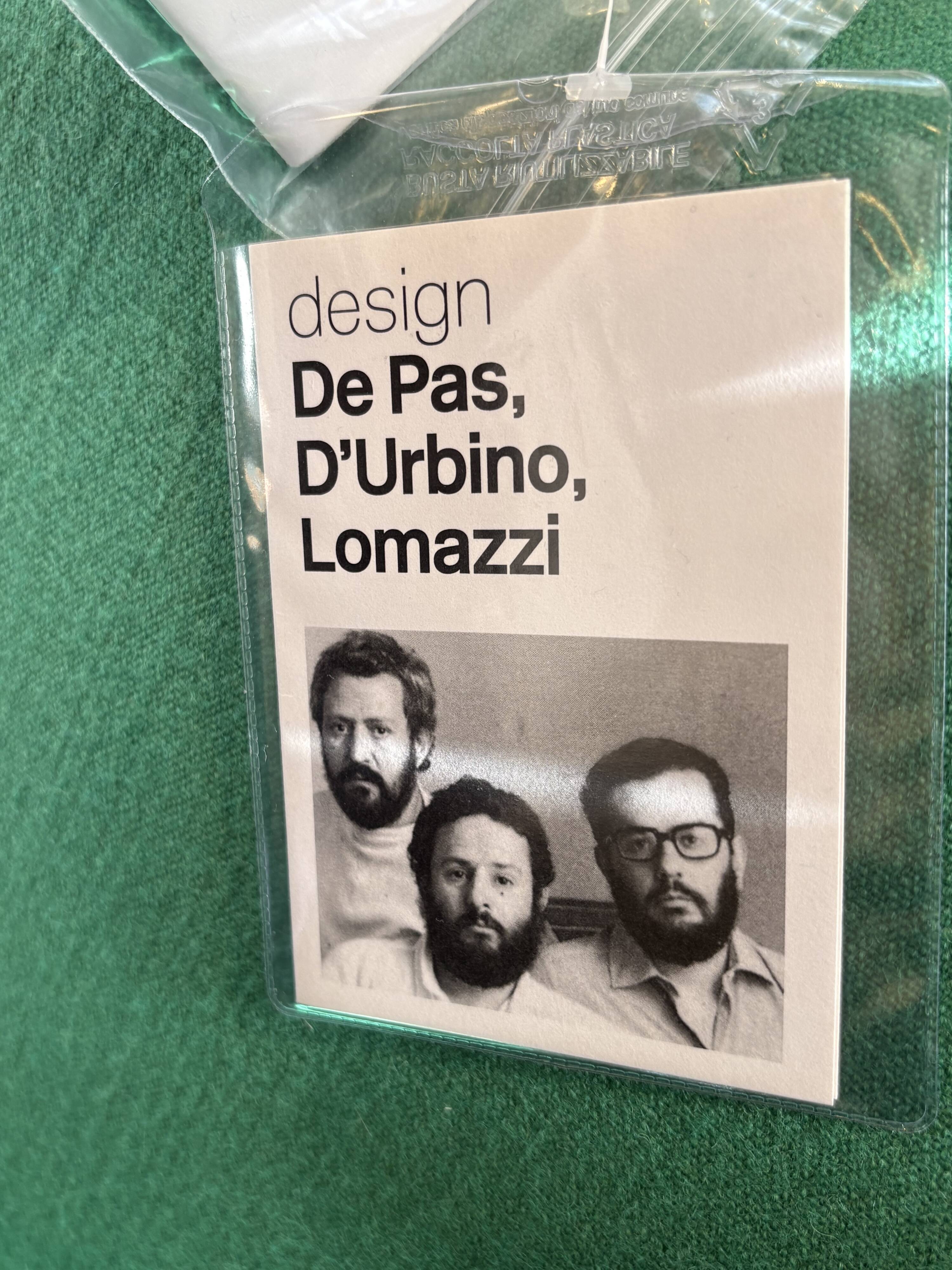 Gomma armchair for Zanotta by De Pas, D’Urbino and Lomazzi