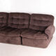 Modular fabric sofa