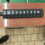 Old table football wood chrome vintage