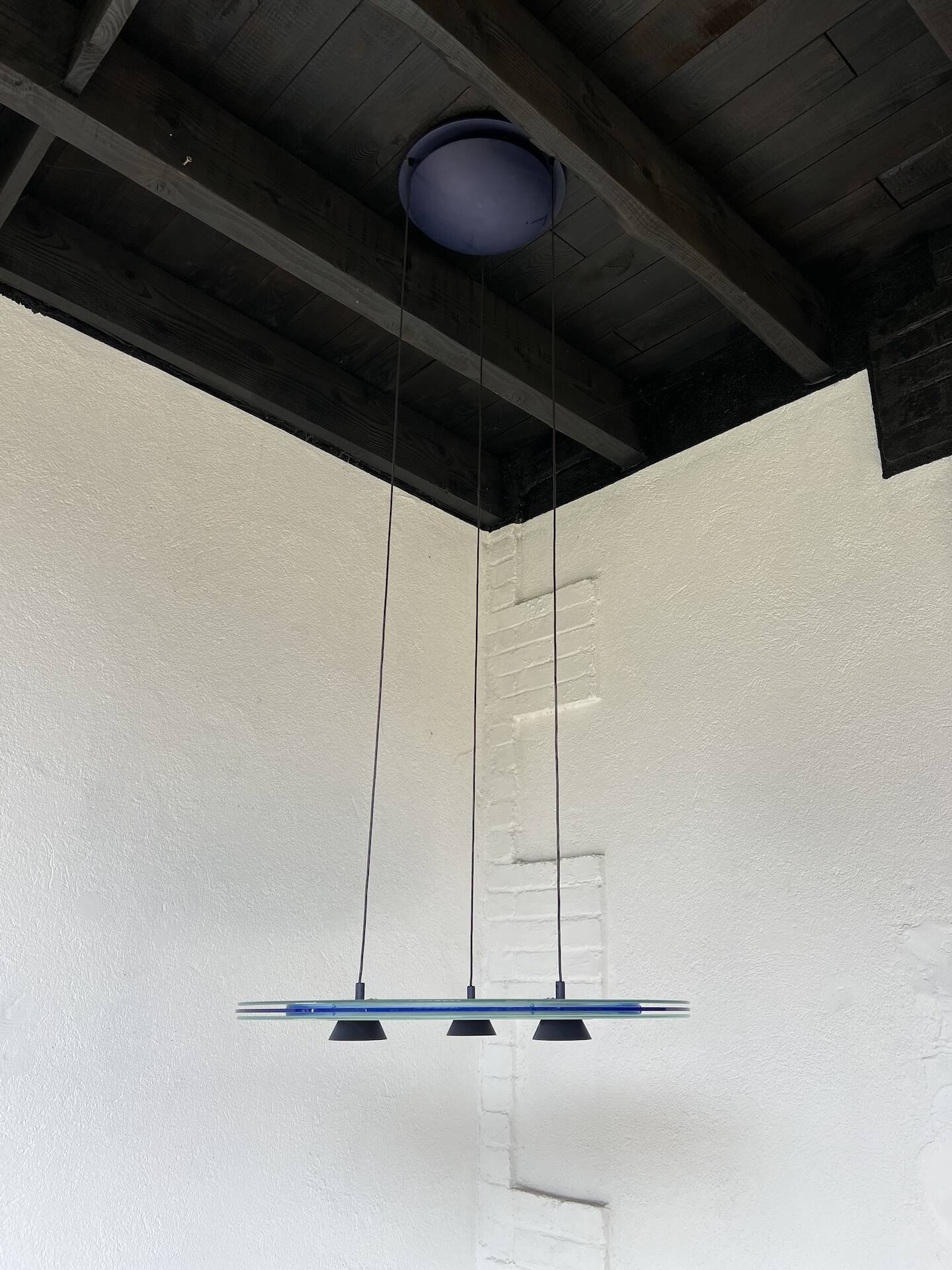 "Aurora" pendant light, Arteluce 1980