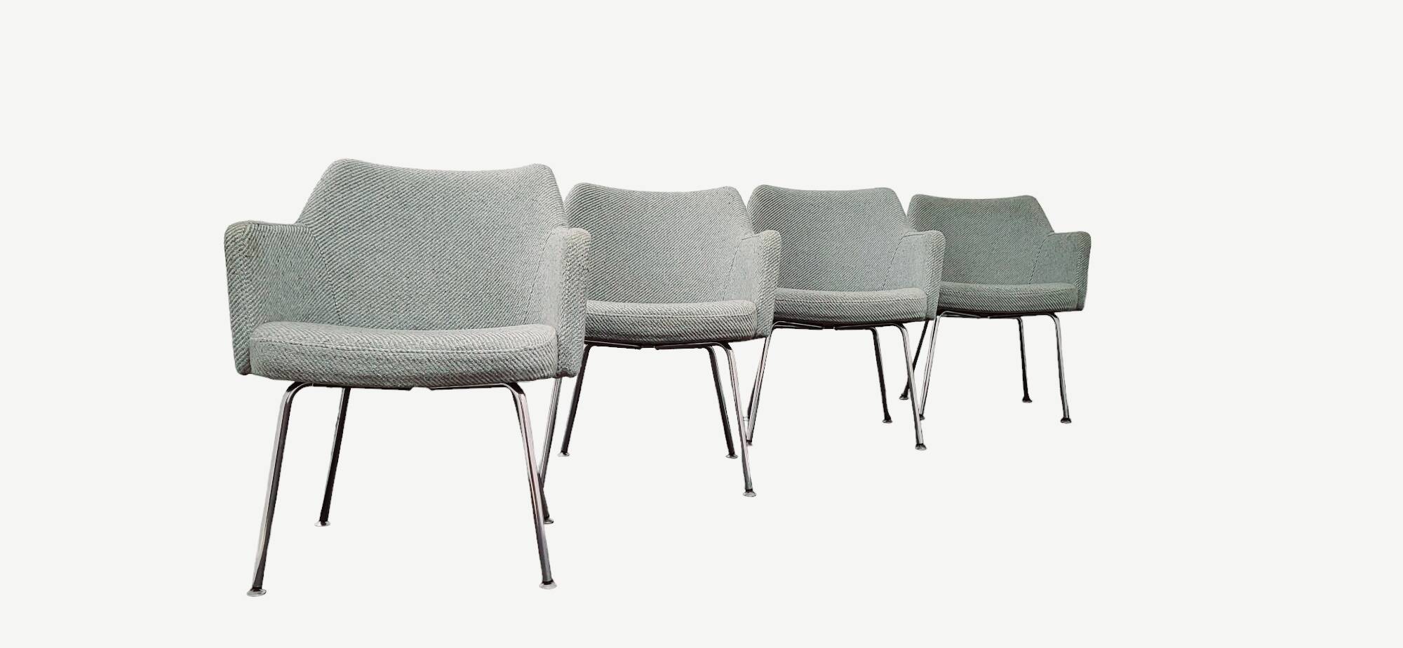 Vintage Armchairs by Hein Salomonson for Ap Originals, 1960s, Set of 4