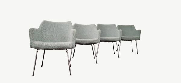 Fauteuils Vintage par Hein Salomonson pour Ap Originals, 1960s, Set de 4