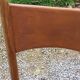 Pair of 50's Scandinavian style mahogany chairs