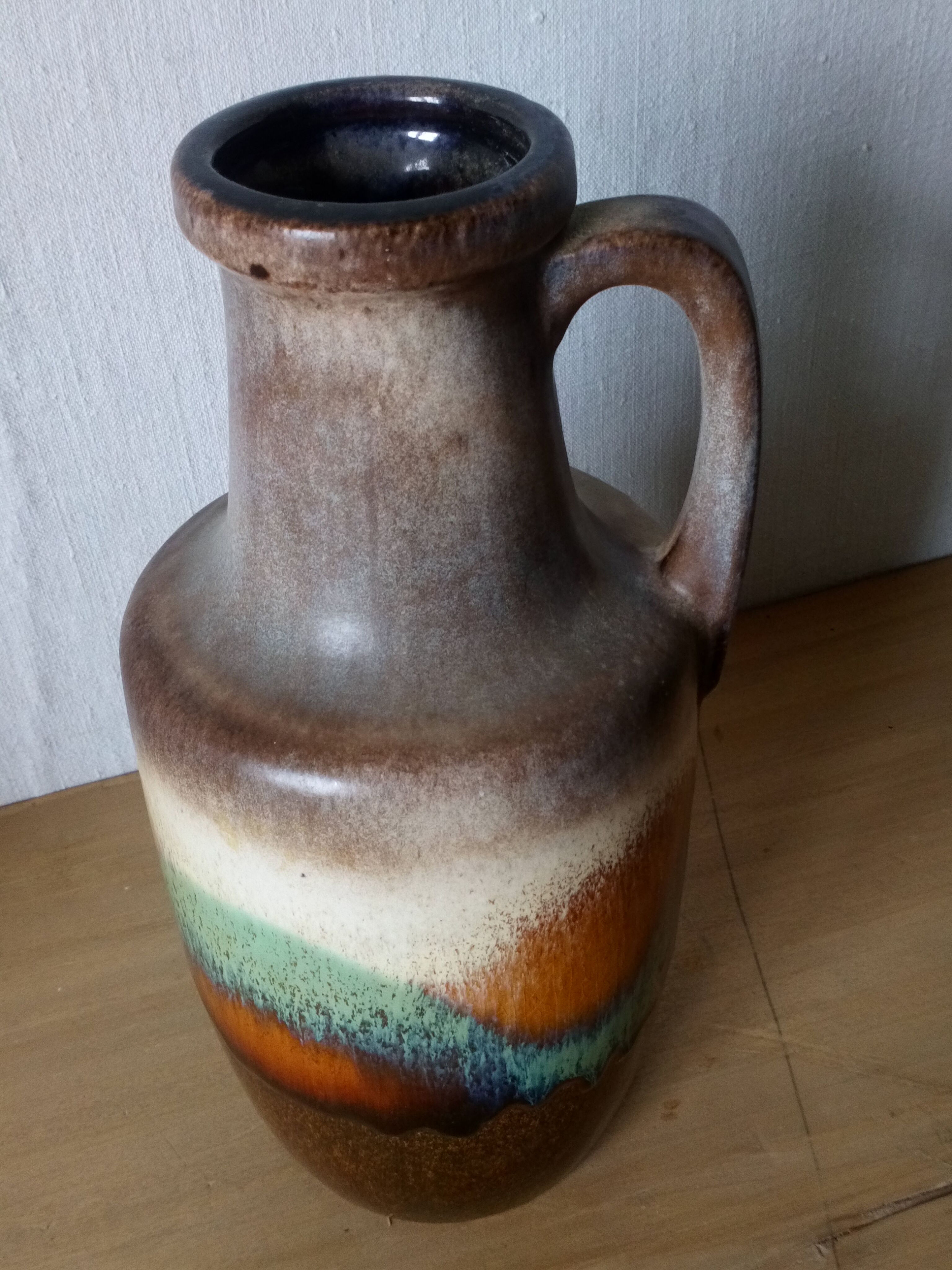 Vase ceramic West Germany 60 years