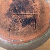 Mid-century German studio pottery vase by Melitta Teubner, 1960s.