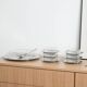 Dessert set, Italian design, 1970s, manufacturer: GOTTINGHEN