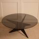 Patinated iron coffee table - France 1960s