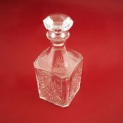 Glass decanter, Danish design, 1970s, production: Denmark