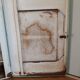 Medicine cabinet or toilet in sheet metal