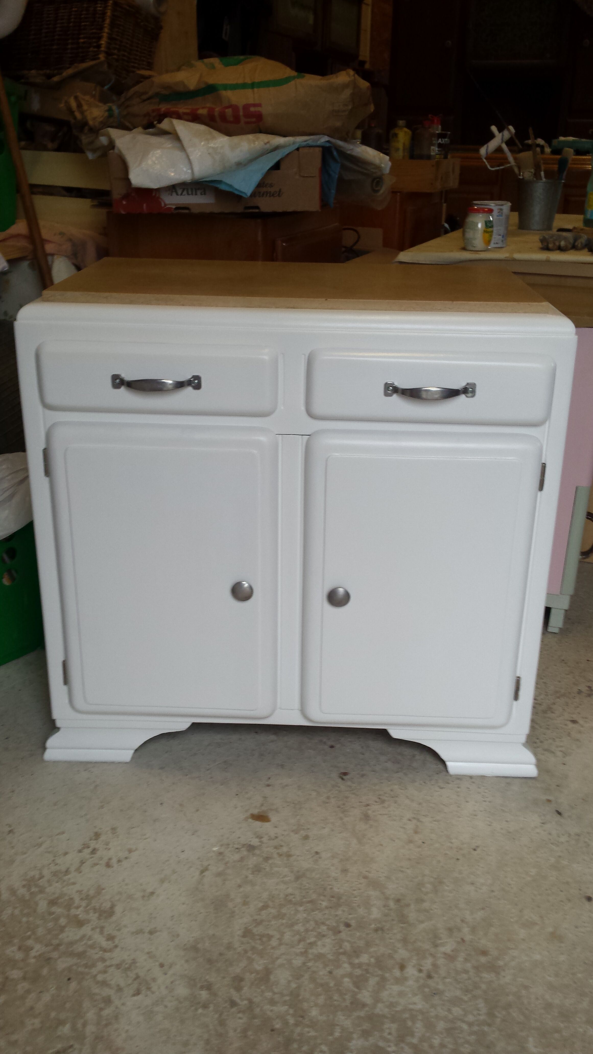 buffet Mado honey color, golden oak