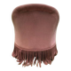 Pink toad armchair