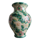 Vase fleuri vert pastel vintage