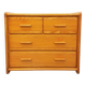 Vintage Gautier pine chest of drawers from the 70s 80s