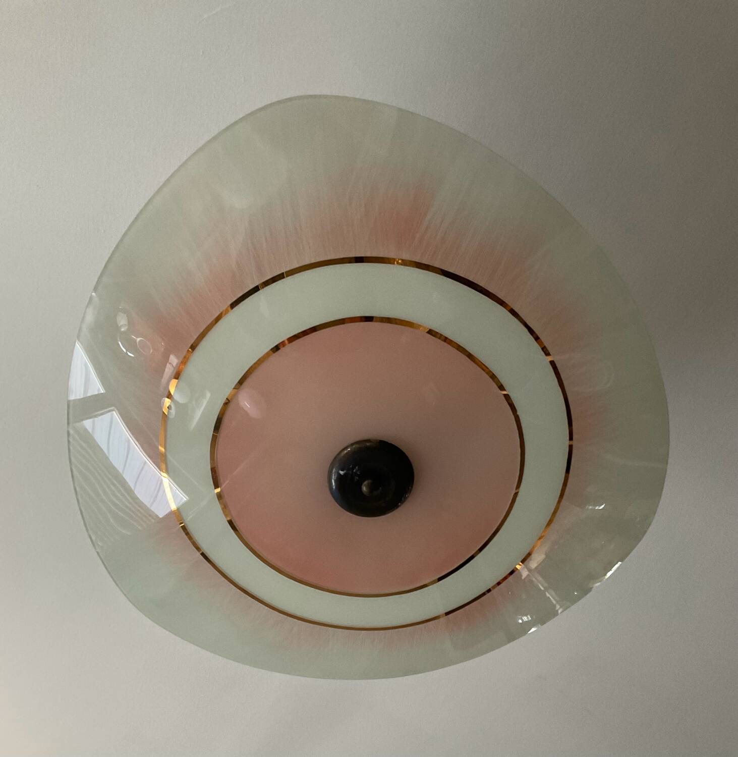 Vintage 60s ceiling light suspension