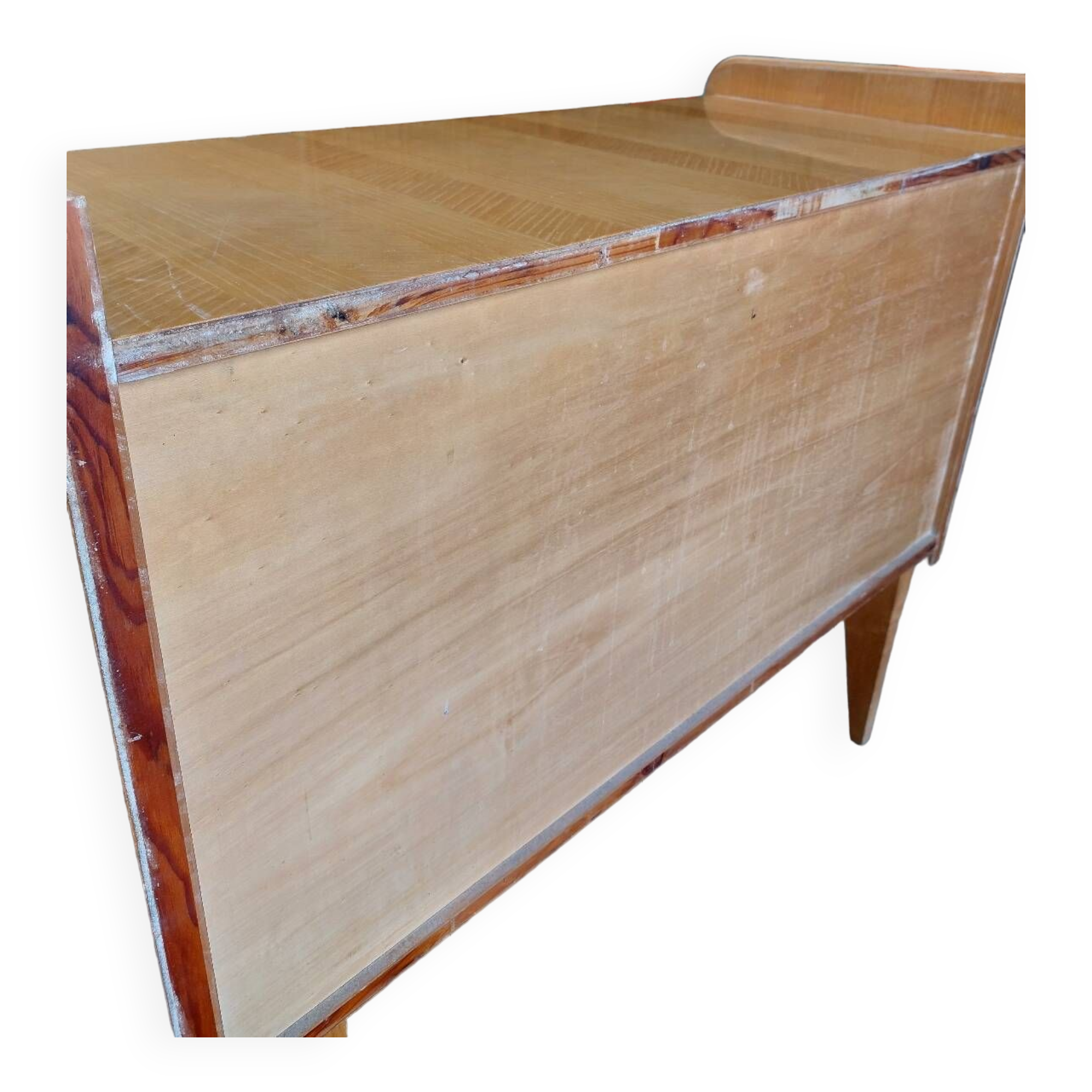 1960s chest of drawers with compass feet