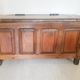 Louis XIII box/ bench with a 17th century, high-era box/ louis XIII box/ bench