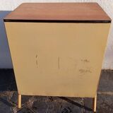 Chevet d'internat métal et bois