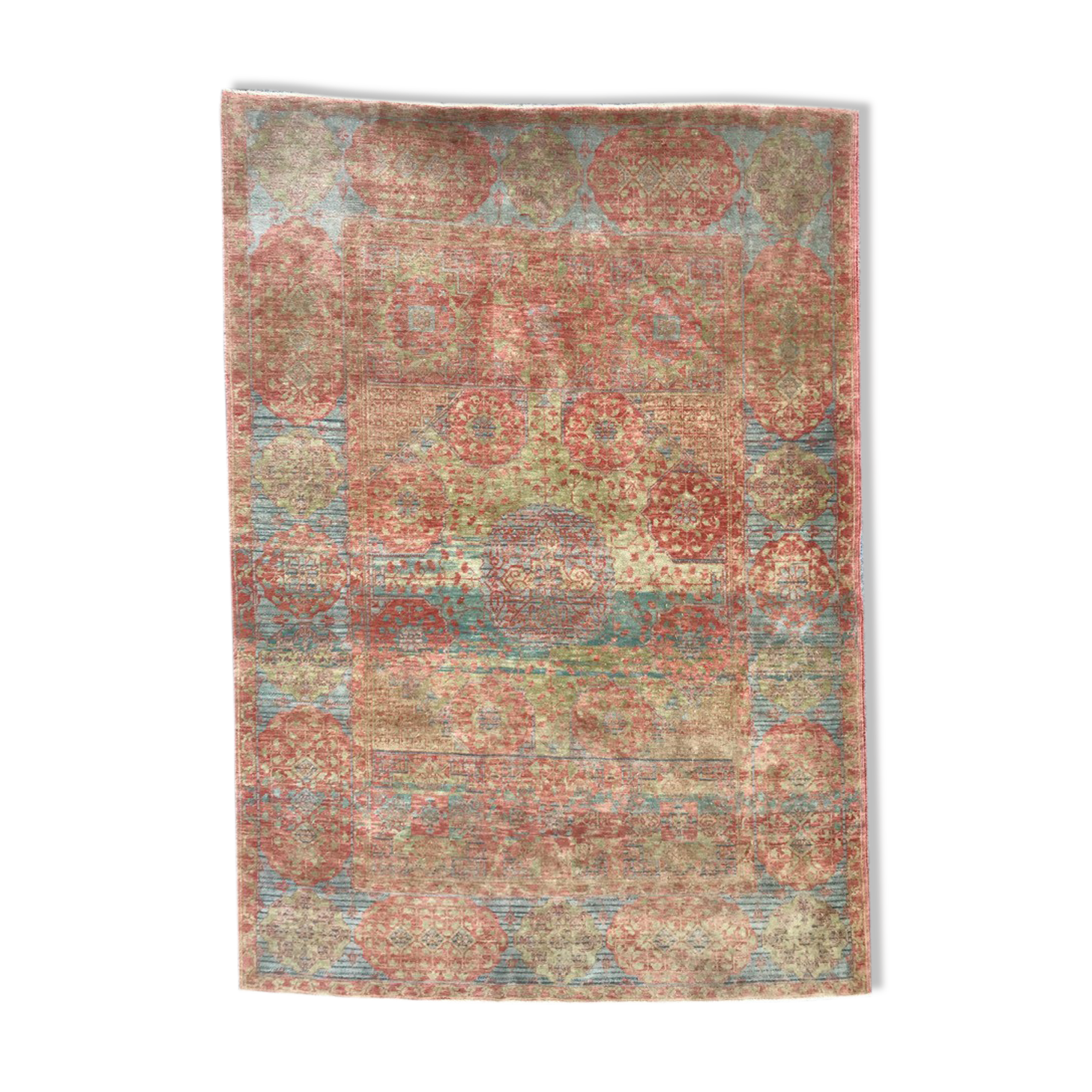 Carpet nine Afghan 138 x 196 cm