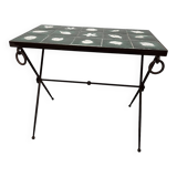 Unique Design Side Table By Paul Pouchol And Jacques Adnet, Between 1935-55