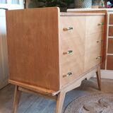Chest of drawer compass feet