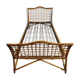 90X187 vintage rattan bed