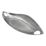 Polished aluminium cast centrepiece / bowl – 1980s