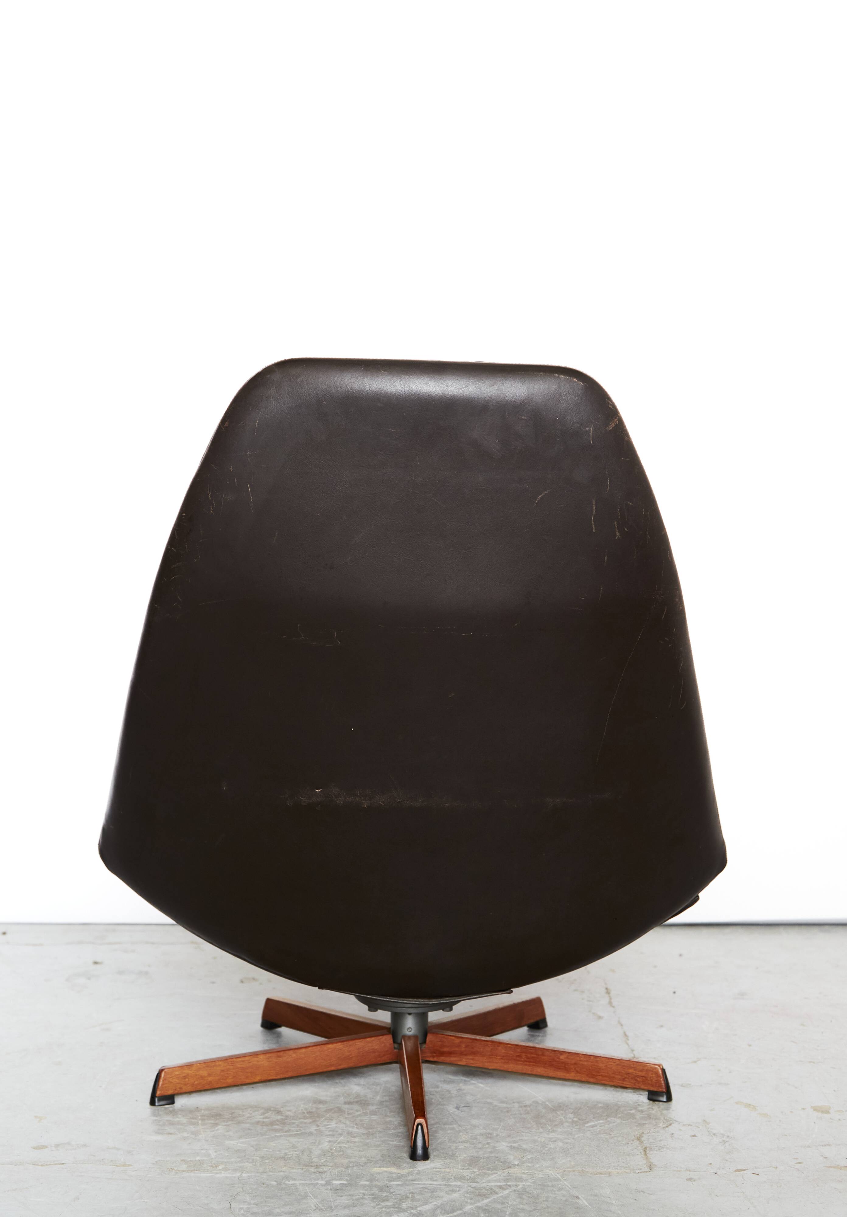 Madsen & Schübell swivel Lounge Chair MS-68
