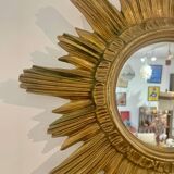Golden sun mirror