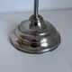 Vintage lamp 1920 Monix nickel-plated metal sage green sheet - 50 cm