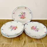 Flat plates limoges porcelain