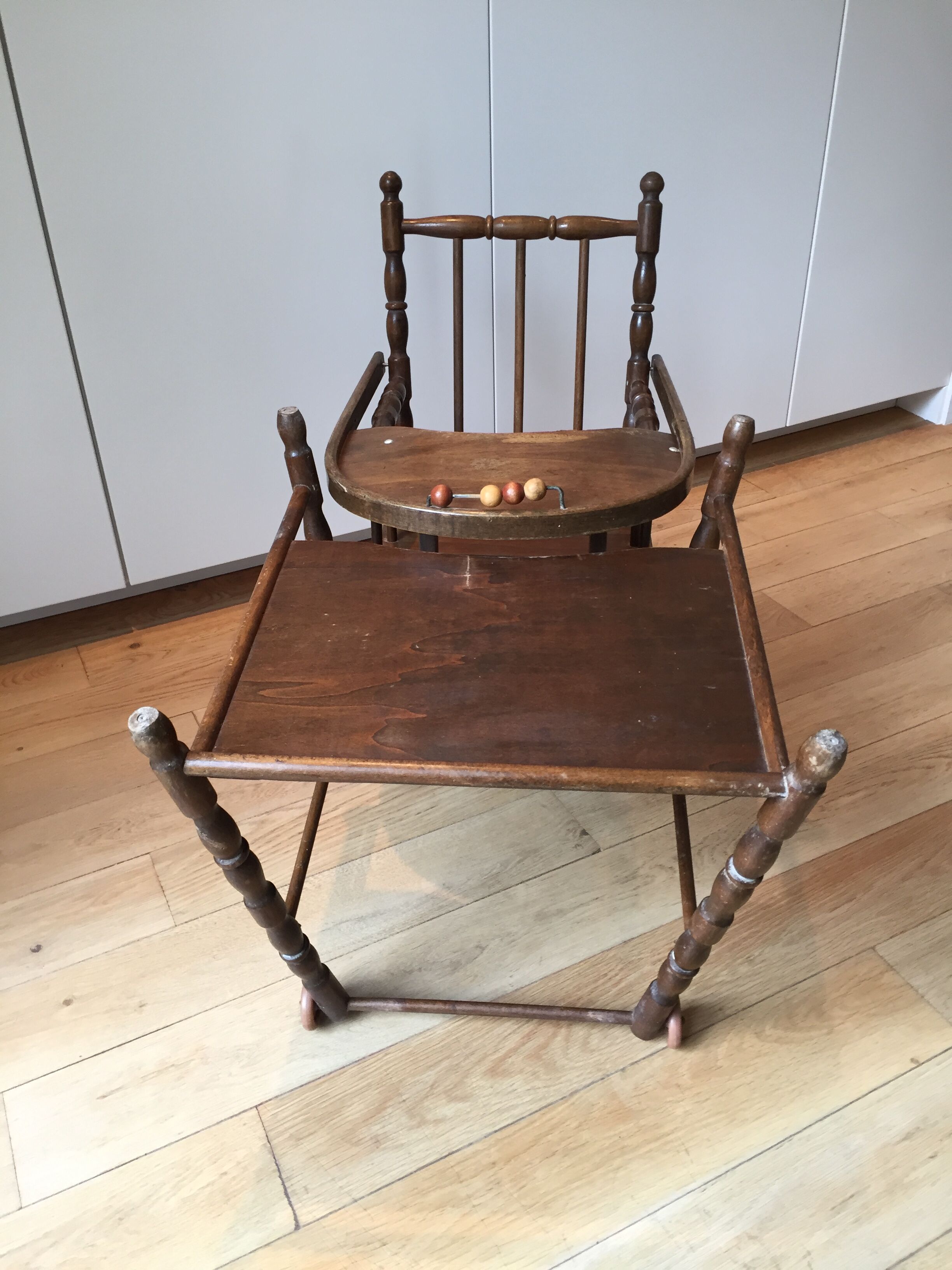 Child high chair convertible 50 years