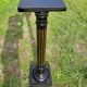 Napoleon III stand column in blackened wood and gold, mid-19th century