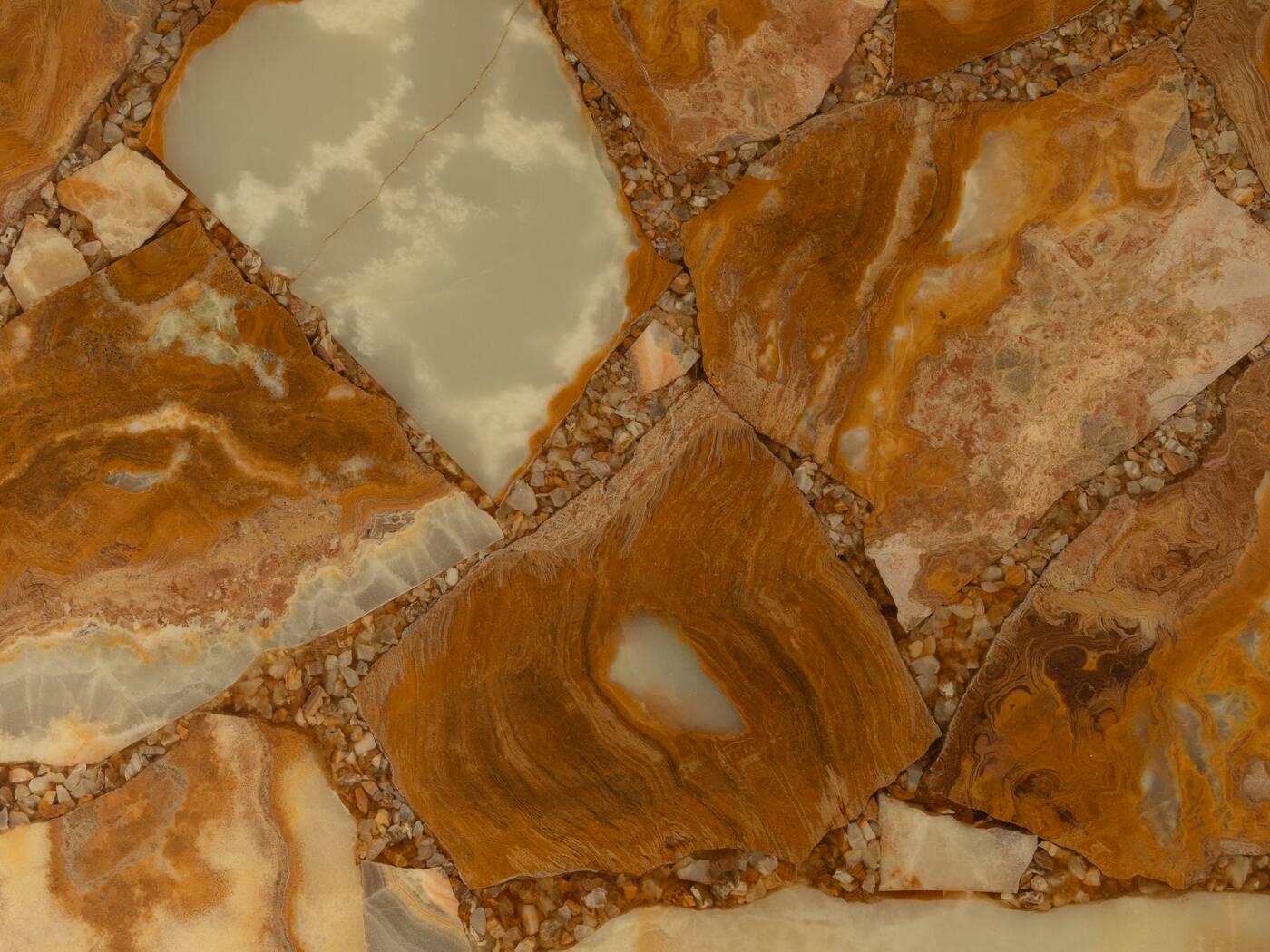 60s Onyx Marble Coffee Table