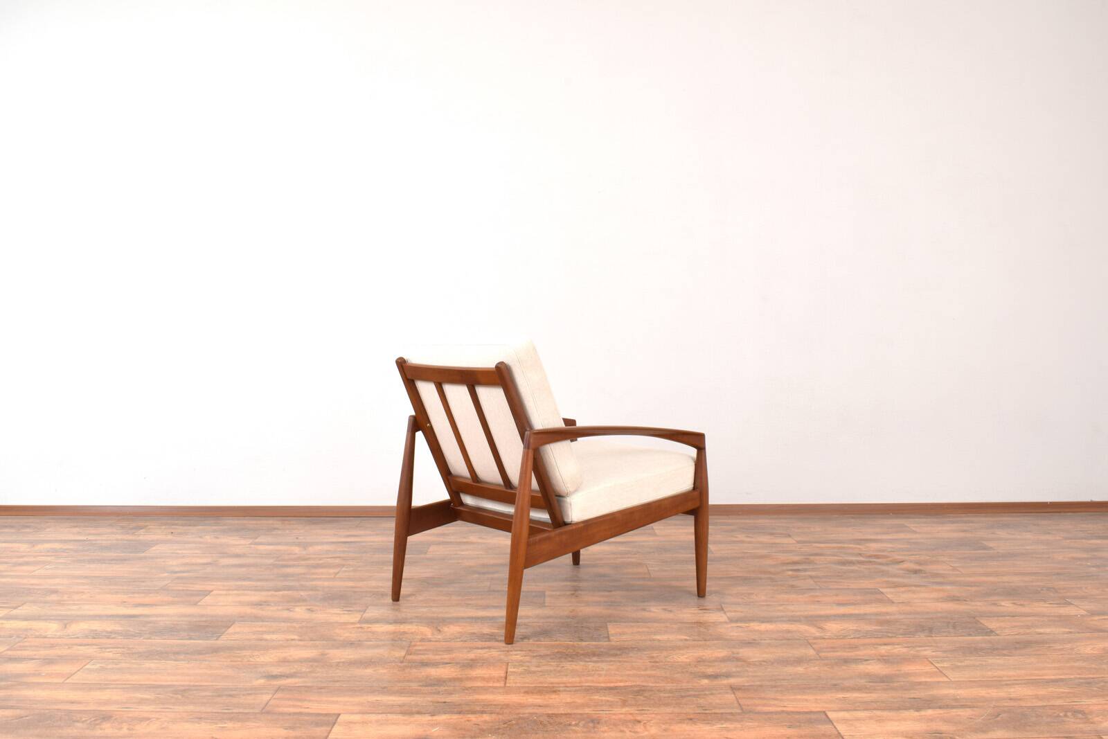 Teak Paper Knife Lounge Chair by Kai Kristiansen for Magnus Olesen, 1960s